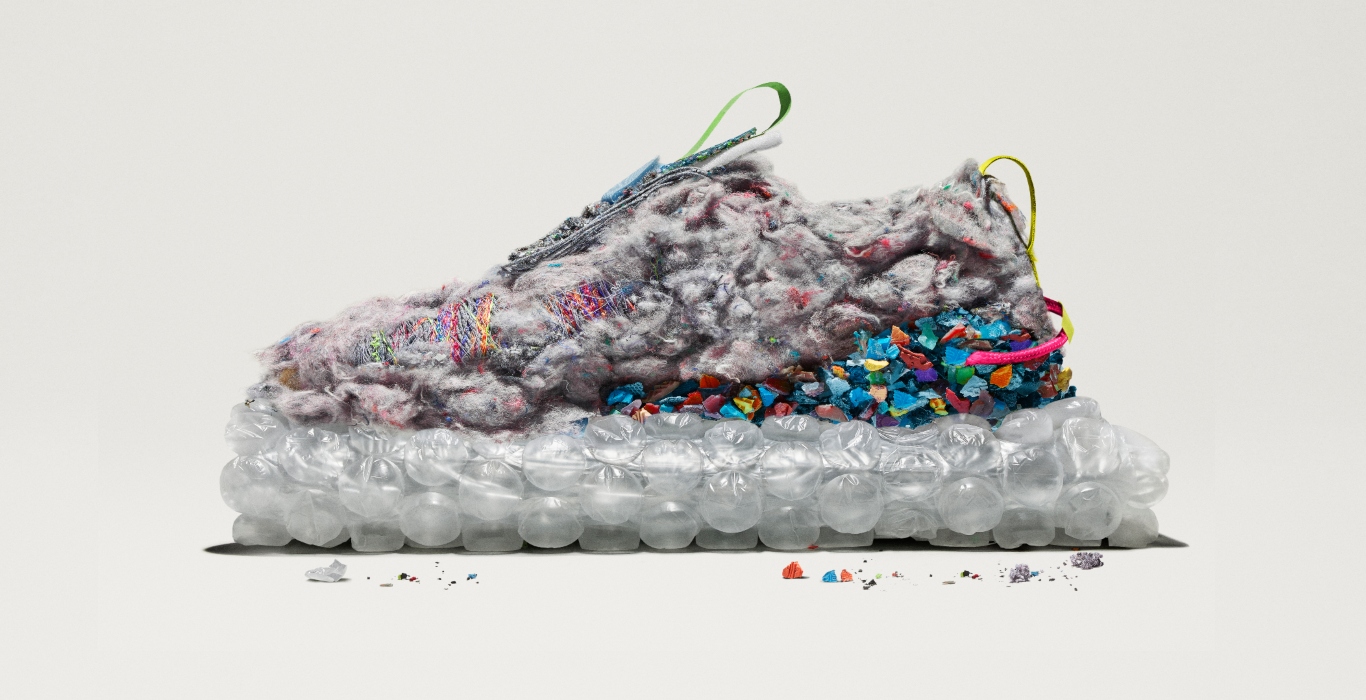 nike's made out of trash