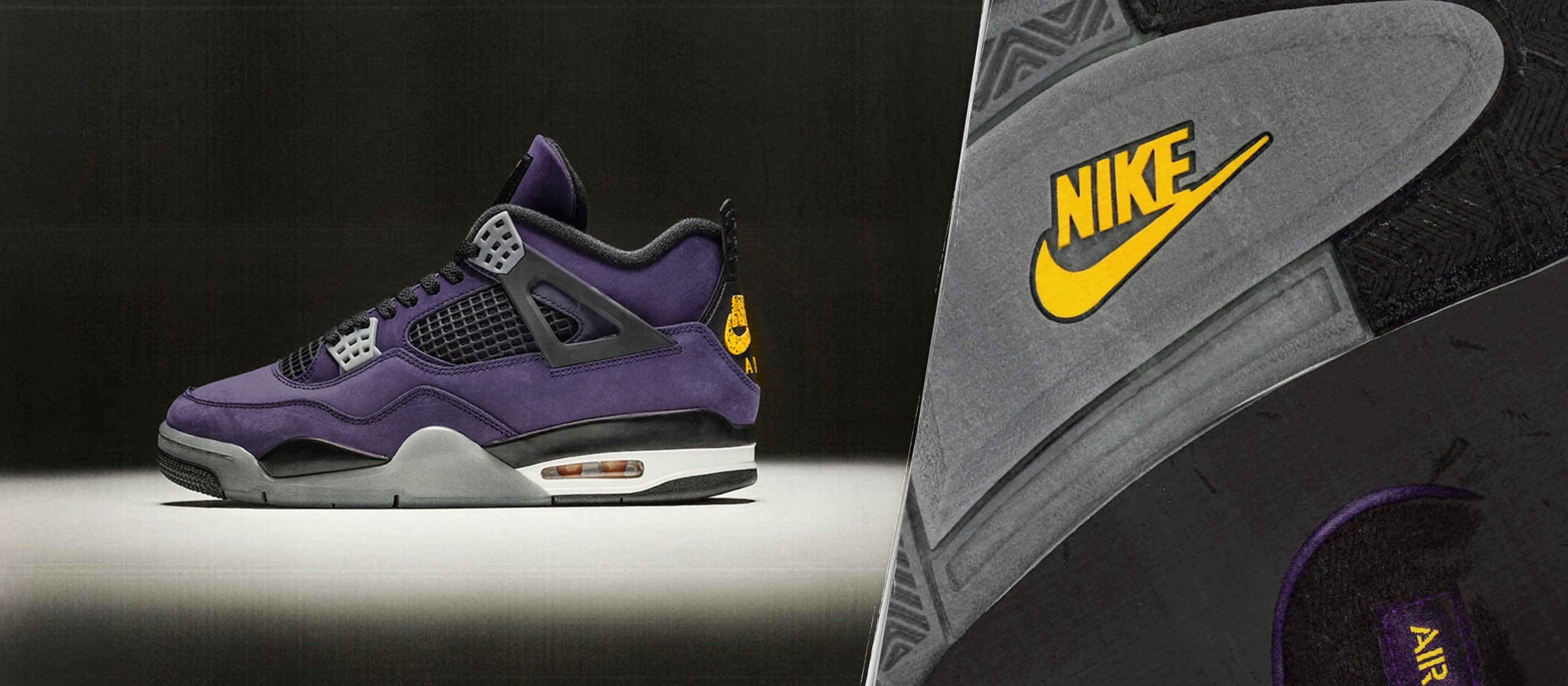 The Air Jordan 4 Drops In 'Imperial Purple' | JD Sports